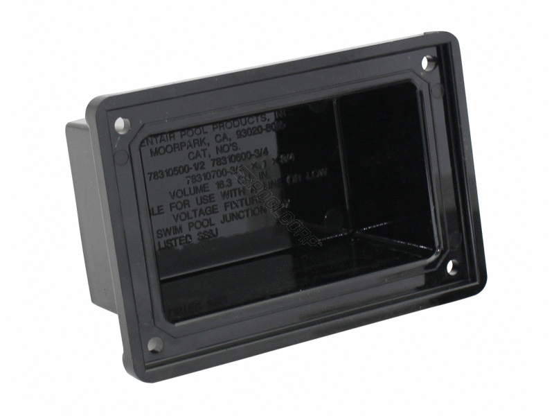 POOL360 BLACK JUNCTION BOX COVER