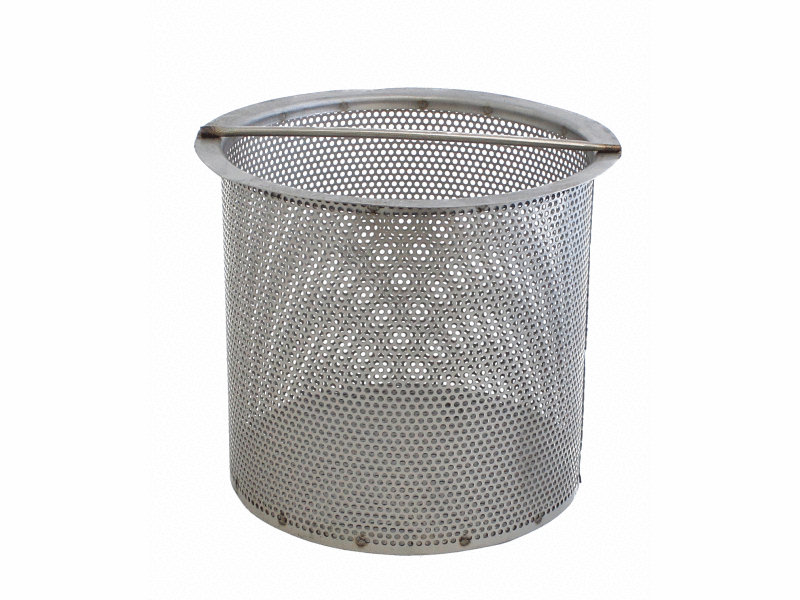 POOL360 8" SUCTION TRAP STRAINER BASKET