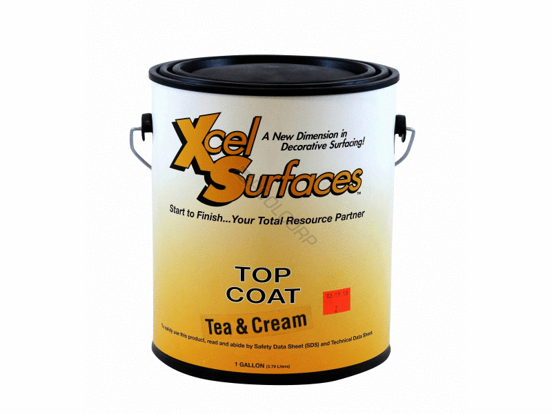 POOL360 GAL TEA & CREAM TOP COAT