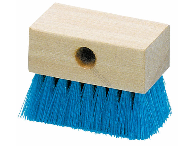 POOL360 5" BLUE BRISTLE WOOD BACK TILE BRUSH