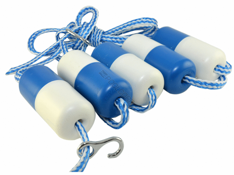 POOL360 21' LIFELINE KIT W/ FLOATS & HOOK