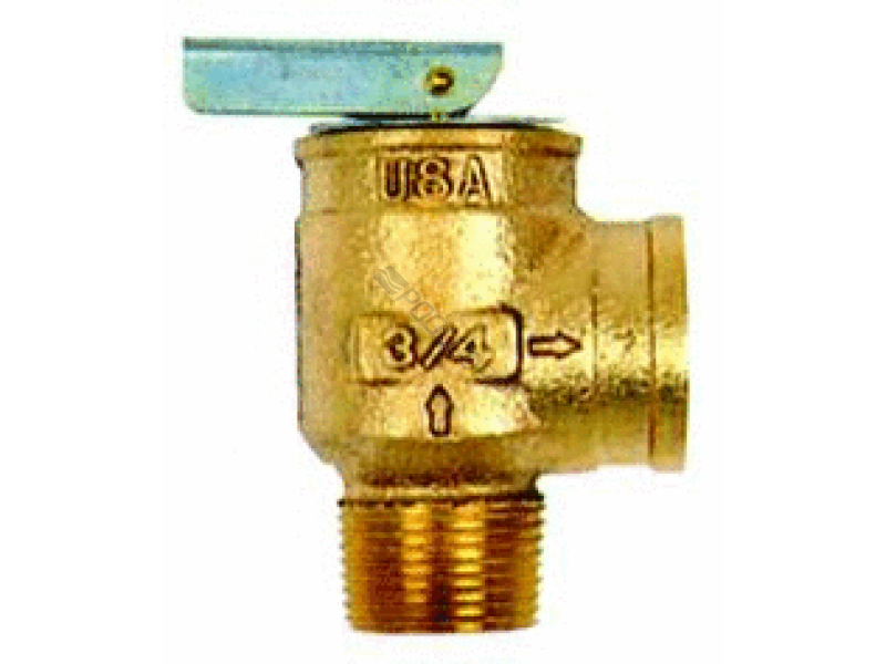 POOL360 ASME HOT WATER RELIEF VALVE .75"