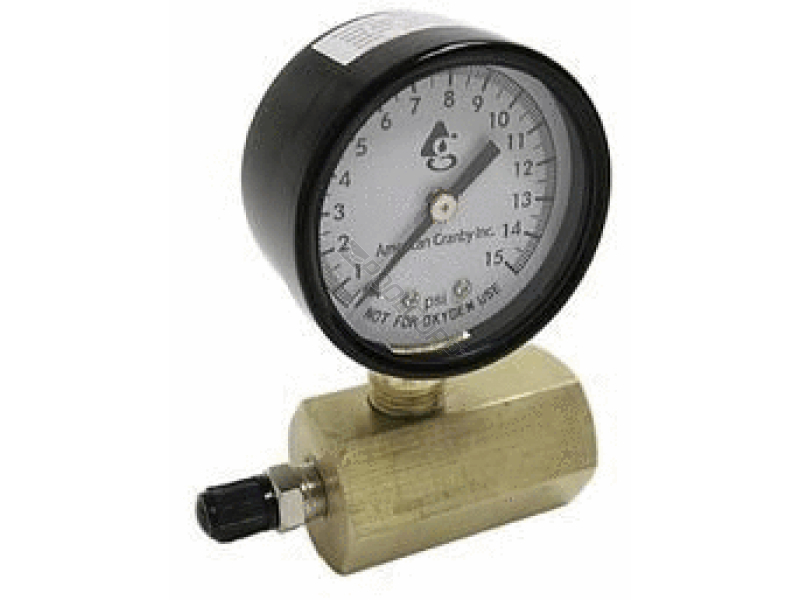 POOL360 GAS TEST GAUGE 15 75FPT