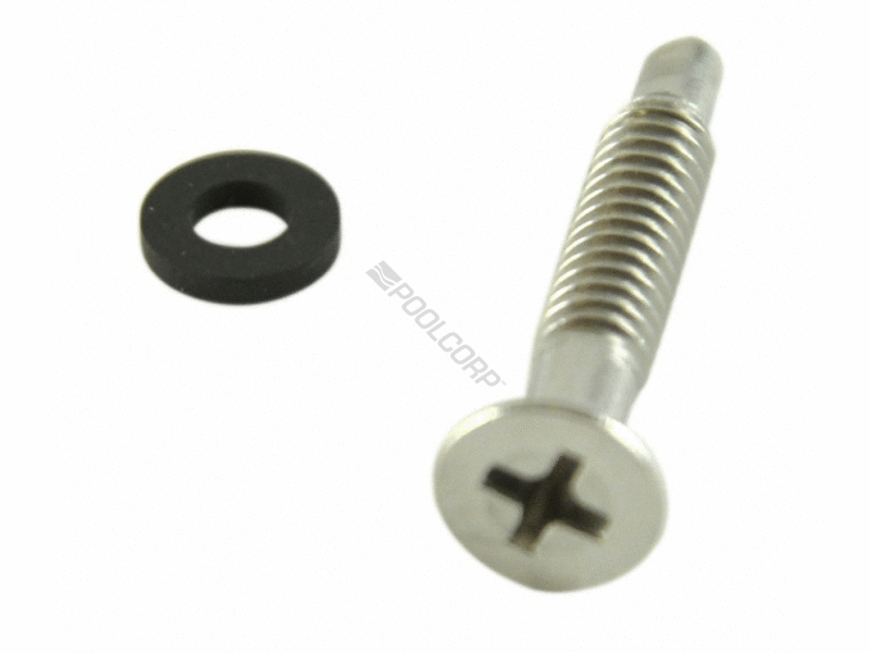 POOL360 SS PILOT SCREW W/ CAPTIVE GUM WASHER