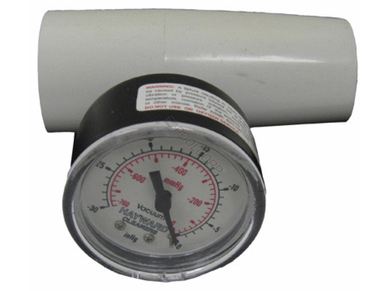 POOL360 POOL VAC INLINE VACUUM GAUGE