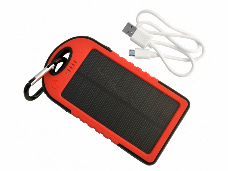 POOL360 REFLEX SOLAR RED SOLAR POWERED DEVICE CHARGER
