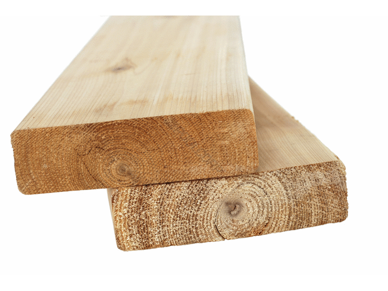 POOL360 2"X6"X12' APPEARANCE GRADE ROUGH WESTERN RED CEDAR