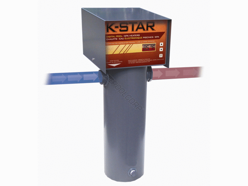 POOL360 - 15KW K-STAR HEATER W/ TITANIUM ELEMENT