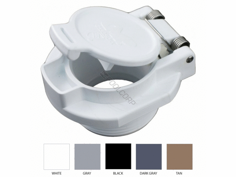 POOL360 1 5 MPT GRY VAC LOCK SAFETY FITTING