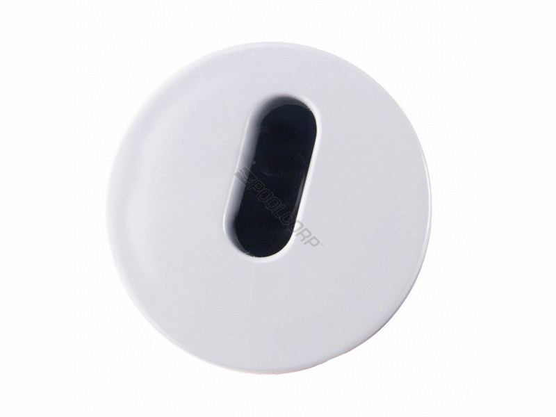 POOL360 ROUND WHITE DECK JET COVER