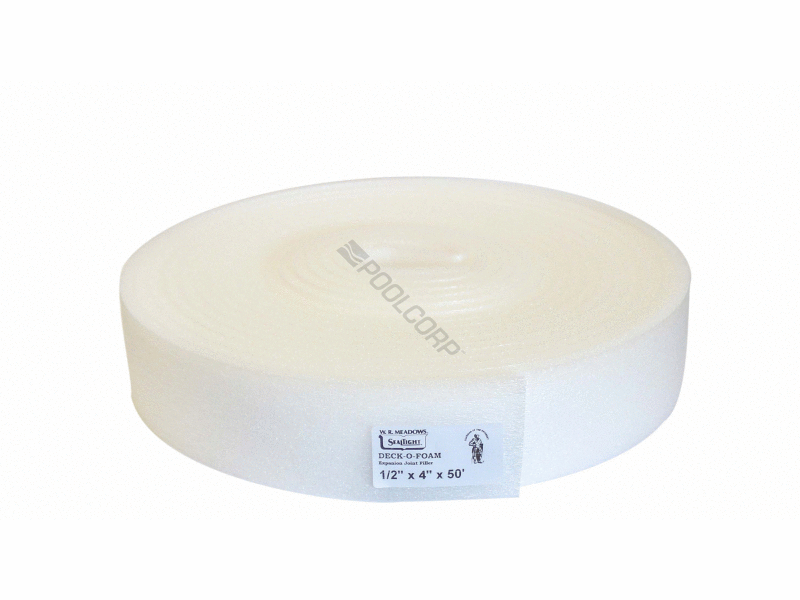 POOL360 15/CS .5"X4"X50' DECKOFOAM JOINT FILLER