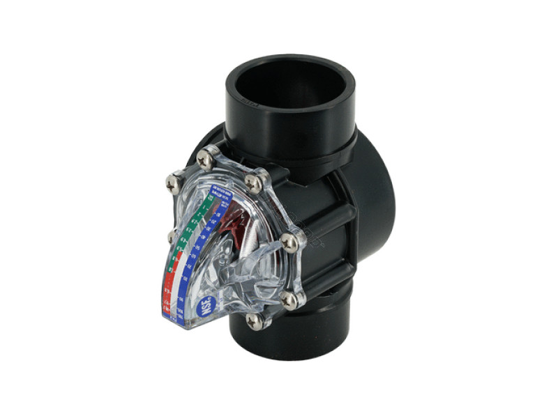 POOL360 4" FLOWVIS FLOWMETER