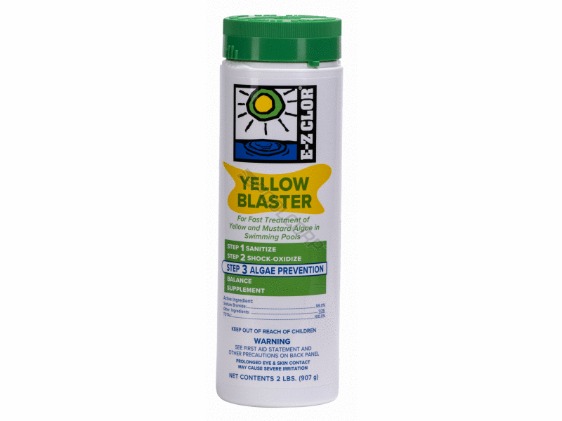 POOL360 12/CS 56CS/PLT 2 EZ CLOR YELLOW BLASTER