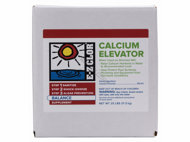 POOL360 64/PLT EZ CLOR 25 CALCIUM ELEVATOR BOX