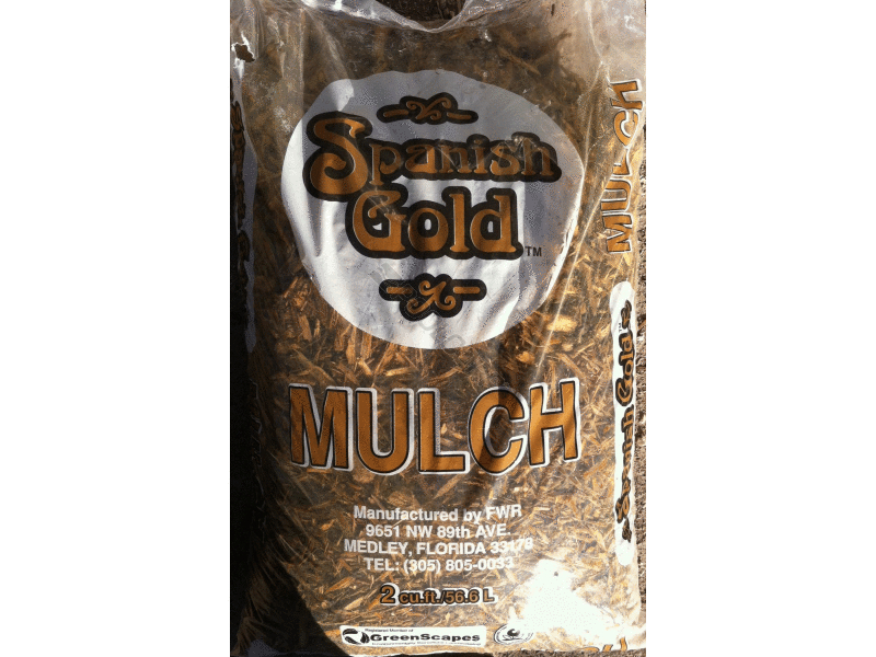 POOL360 FWR SPANISH GOLD BAG MULCH