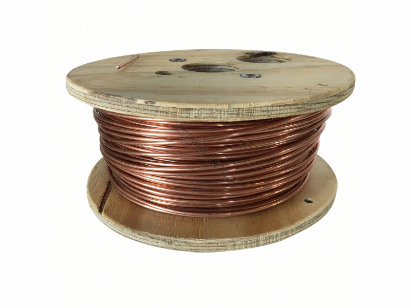 POOL360 8SOLBA500 500'/ROL 8 BARE SOLID COPPER BONDING WIRE