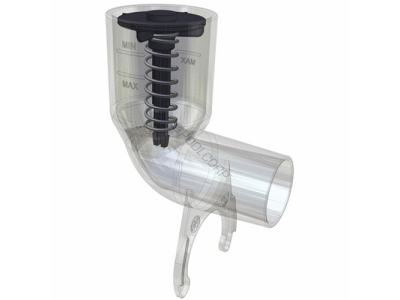 POOL360 POOL VAC INLINE FLOW GAUGE