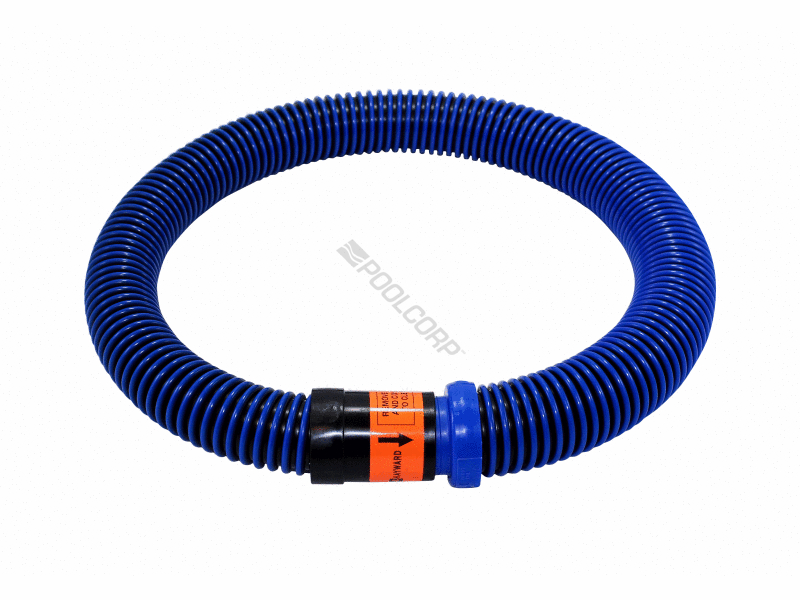 POOL360 12/PK 1M BLACK/ BLUE APC LEADER HOSE