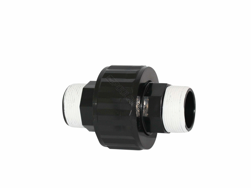 POOL360 50/CS 1.5"MPT SELFALIGNING ABS UNION