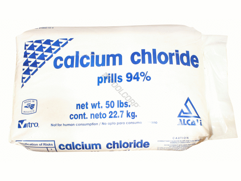 CHLORURE DE CALCIUM 94% SAC 25KG UAB