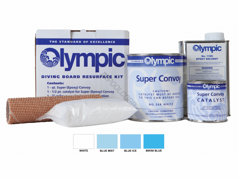 POOL360 DIVING BOARD REPAIR KIT BL ICE