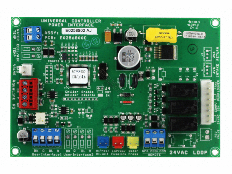 POOL360 LXI POWER INTERFACE BOARD