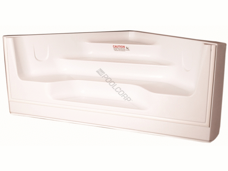 POOL360 STEP KIT 8'7" CORNER STEP WHITE