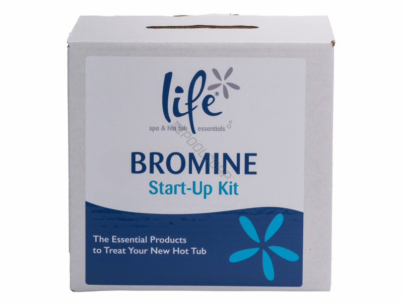 POOL360 4/CS 96/PLT LIFE BROMINE START UP KIT HOT TUB