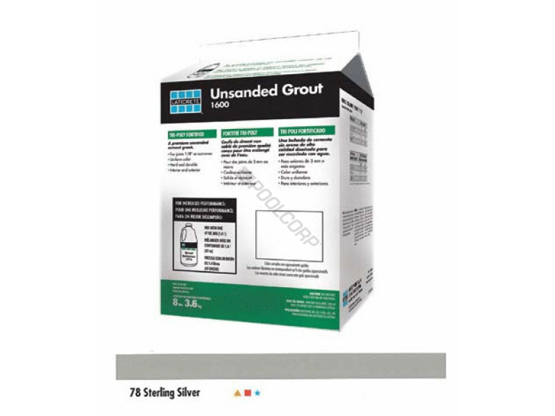 POOL360 8 STERLING SILVER 1600 SERIES GROUT