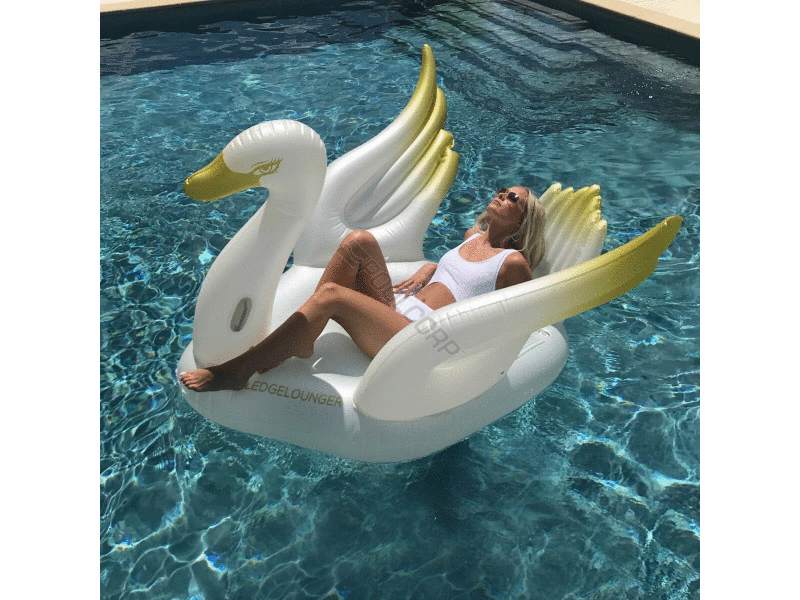 swan baby float