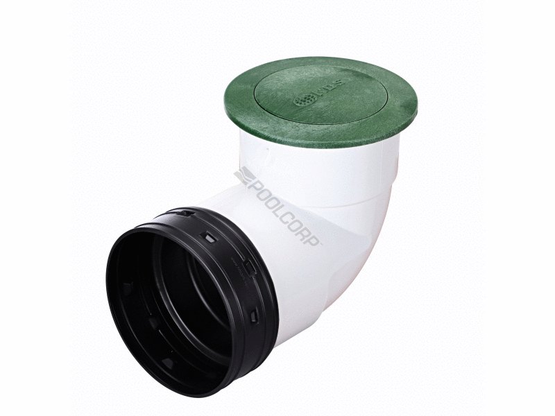 POOL360 NDS 6" POPUP EMITTER W/ELBOW&ADPT