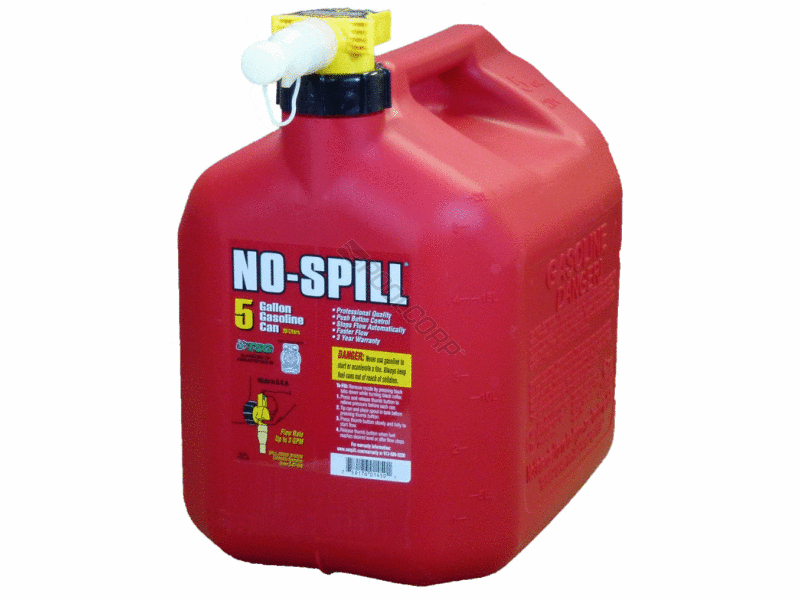 POOL360 NOSPILL 5GAL RED GAS CAN