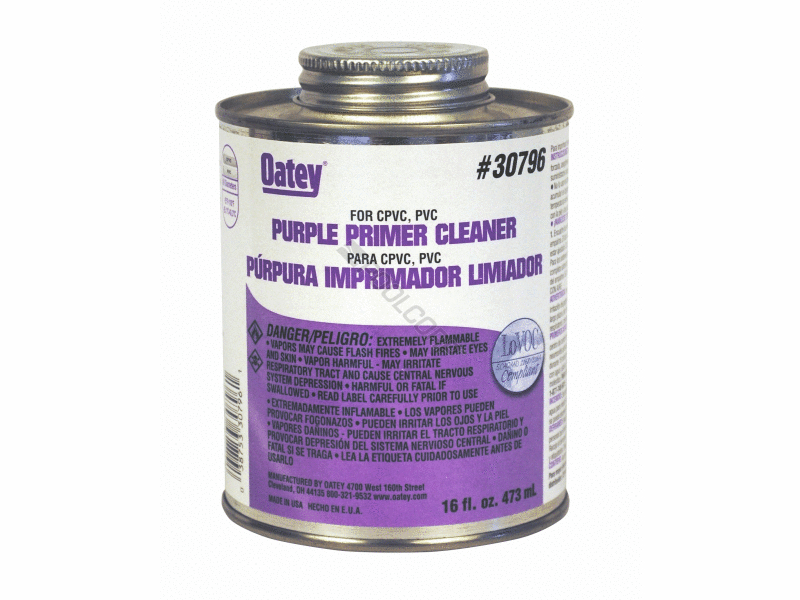 POOL360 24/CS PT PURPLE PVC PRIMER/CLEANER