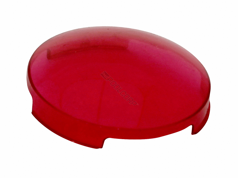 POOL360 RED SPA LIGHTS PLASTIC LENS COVER