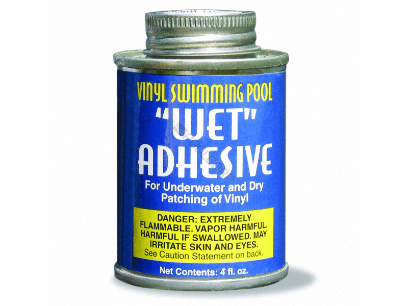 POOL360 12/CS 4OZ WET VINYL ADHESIVE