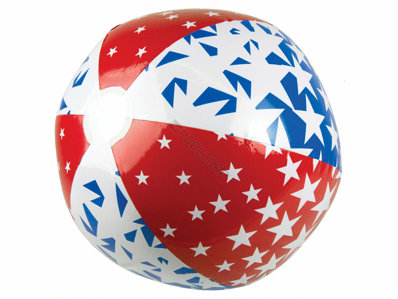 POOL360 24/CS 24" AMERICAN STARS BALL