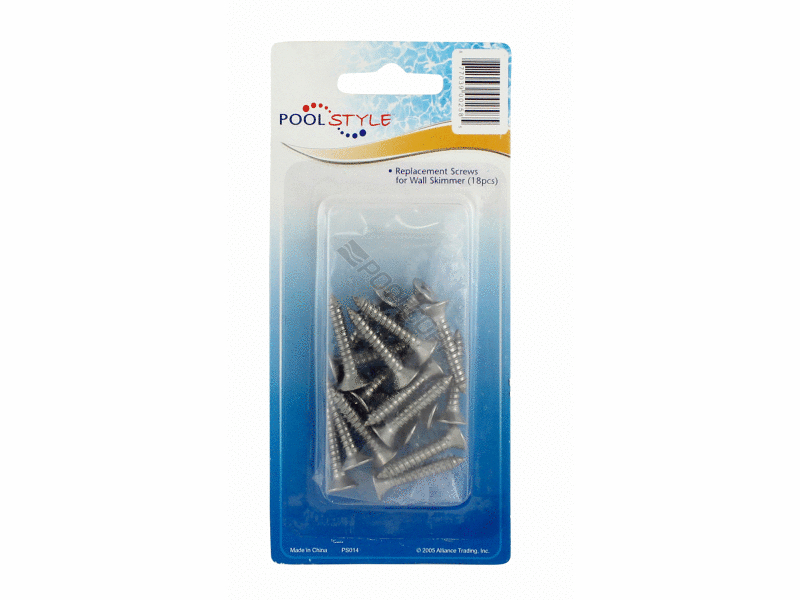POOL360 PS014 18/PK WIDE MOUTH SKIMMER SCREW