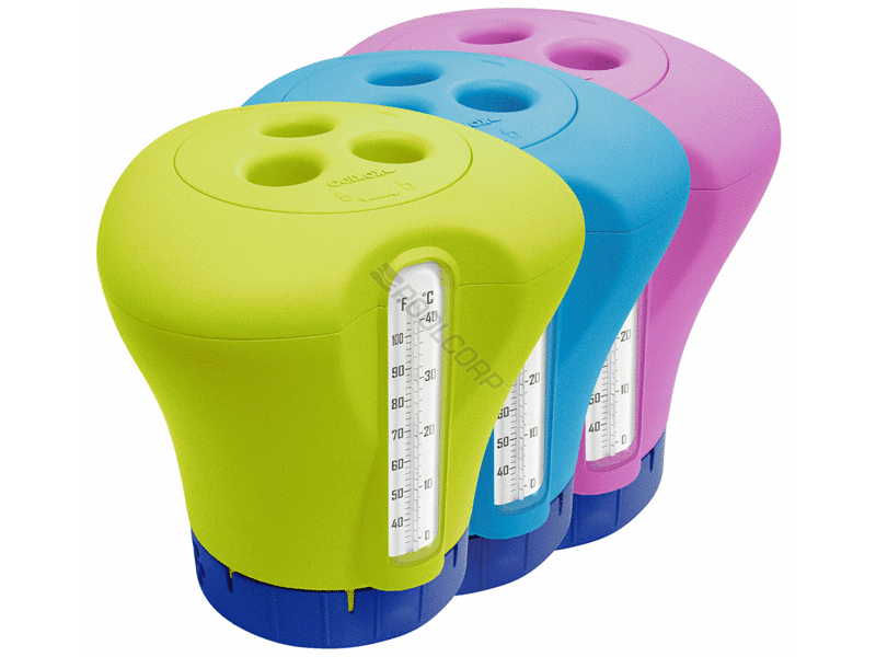 POOL360 PS619 DELUXE SERIES THERMOKLOR DISPENSER 3 COLORS