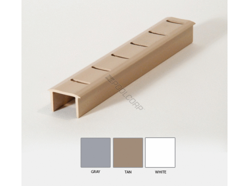 POOL360 24/CS 4' TAN COMMON DECK DRAIN CAP