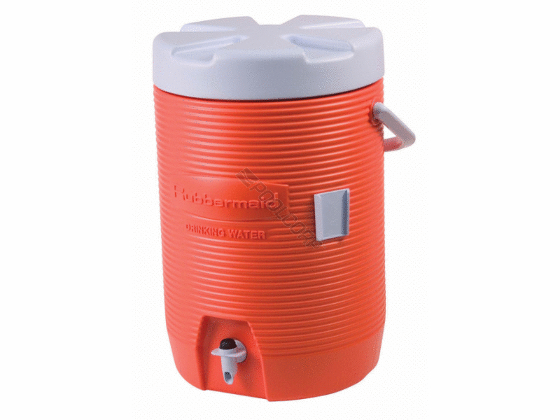 POOL360 - RUBBERMAID 5GAL ORANGE WATER COOLER