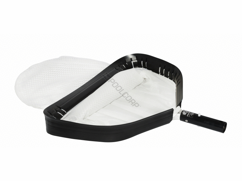 POOL360 PIRANHA II LEAF RAKE W/ FINE MESH BAG