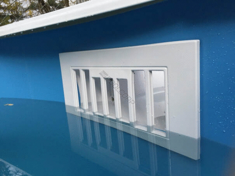 POOL360 6.5"HX18.25"W SKIMMER GRILL