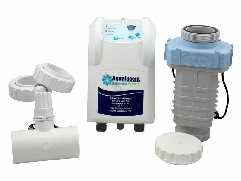 POOL360 45K GAL AQUALUCENT SALT GENERATOR