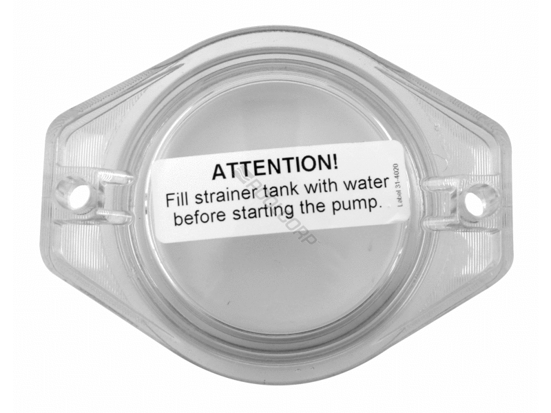 POOL360 410 PUMP CLEAR STRAINER LID
