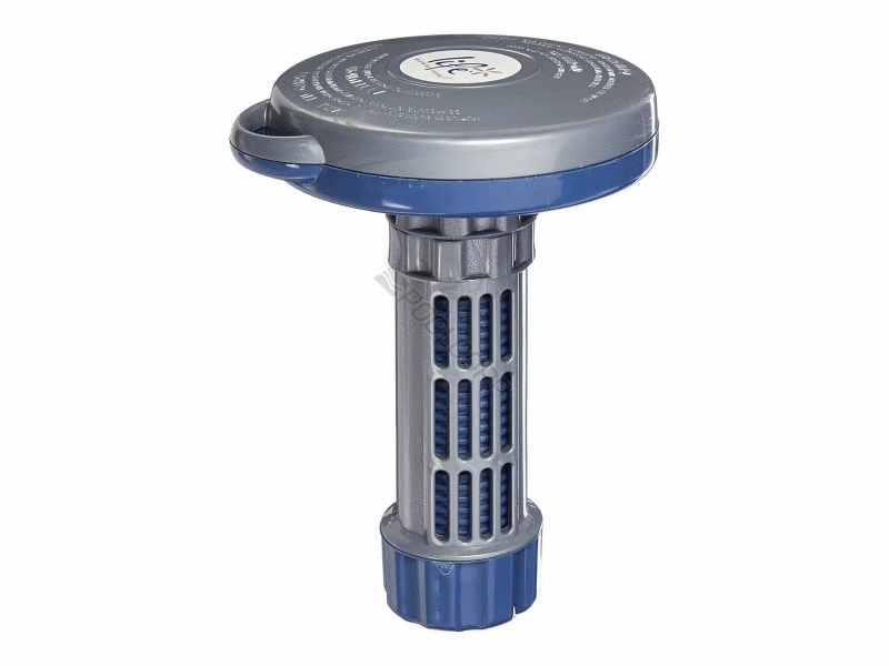 POOL360 BLUE/GRY DELUXE FLOATING 1" TAB FEEDER