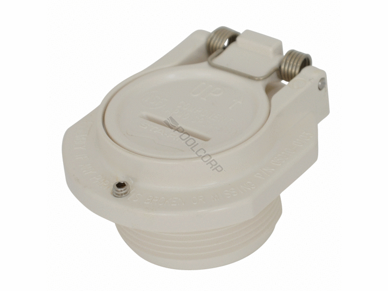 POOL360 1 5 MPT WHITE VAC LOCK SAFETY FITTING