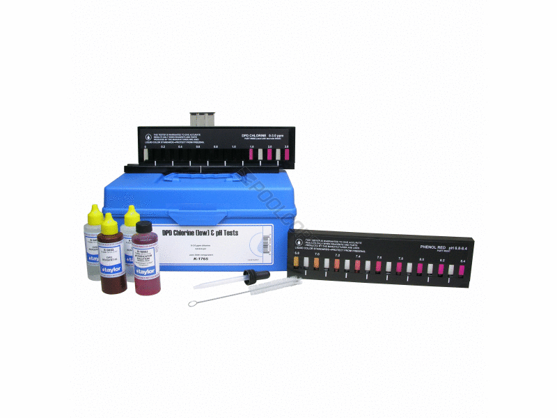 POOL360 CHLORINE/ PH DPD/ PH TEST KIT