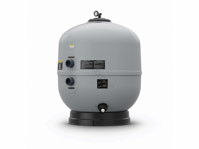 POOL360 24" SIDE MOUNT VERTICAL SAND FILTER W/ UNIONS