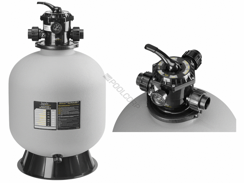 POOL360 22" SFTM SERIES SAND FILTER W/ 1.5" MPV