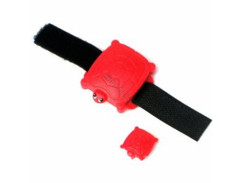 POOL360 RED SAFETY TURTLE ALARM WRISTBAND